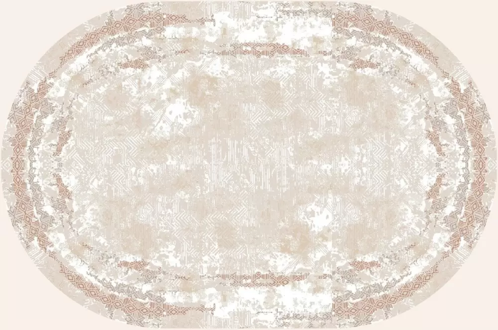 Ковер Palma Овал 4898A Beige-Beige