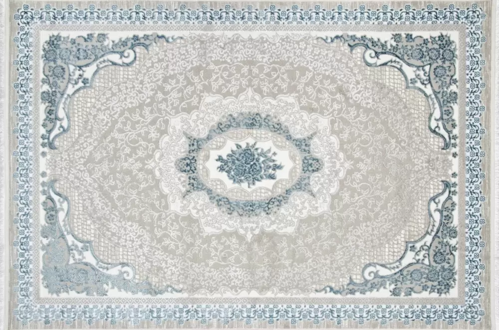 Ковер ALFANI Q010A BLUE FDY / CREAM SHRINK