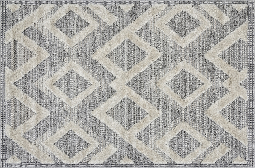 Ковер TUNIS 6610A WHITE / L.GRAY