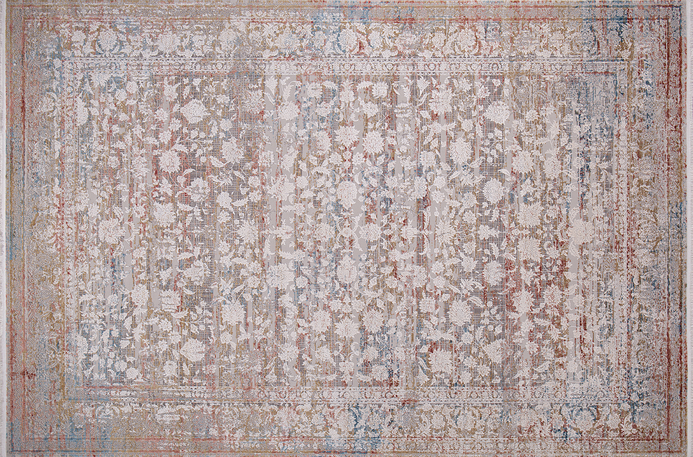 Ковер CABINET Y5076E GREY / YELLOW