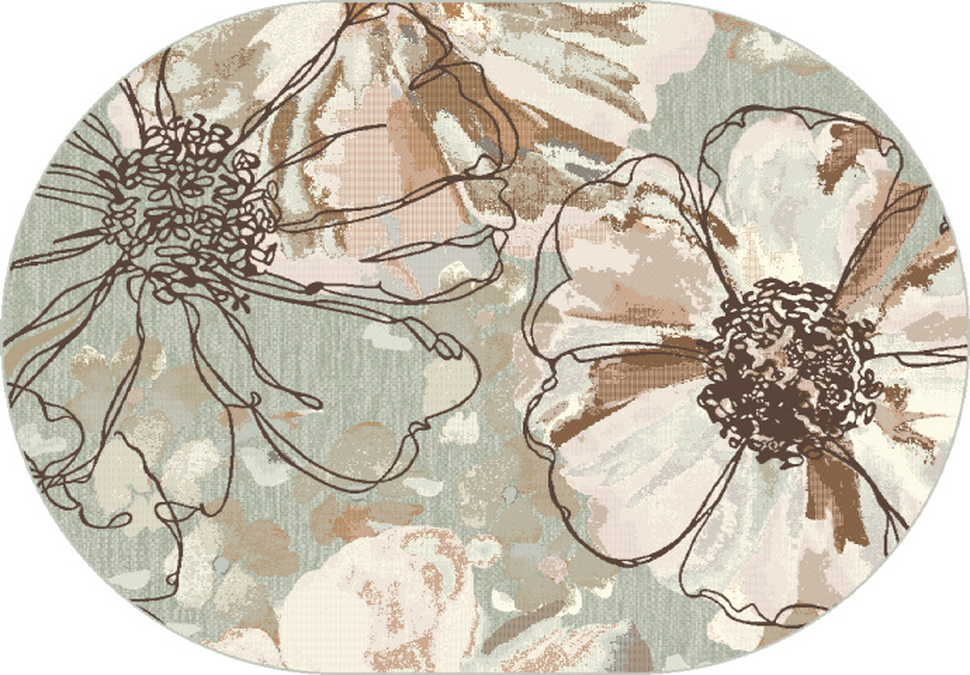 Ковер Genova Овал 38182 6626 90