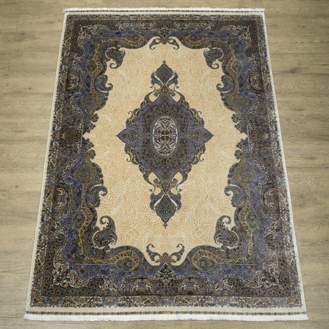 Ковер Qum 2018J YELLOW / BLUE