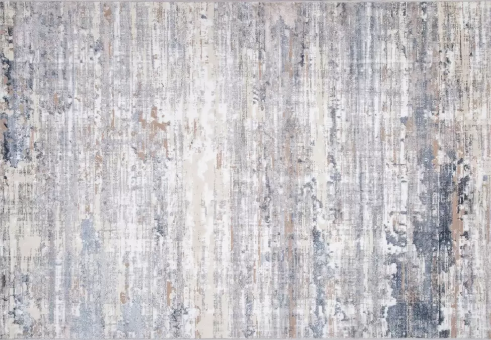 Ковер PERU D060A CREAM SHIRINK / BLUE FDY