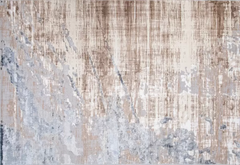 Ковер PERU D038A CREAM SHIRINK / BLUE FDY