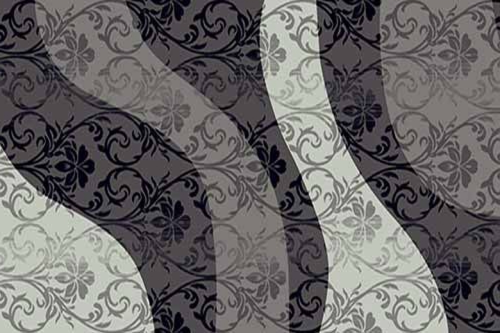 Ковер MEGA CARVING d268 DARK GRAY