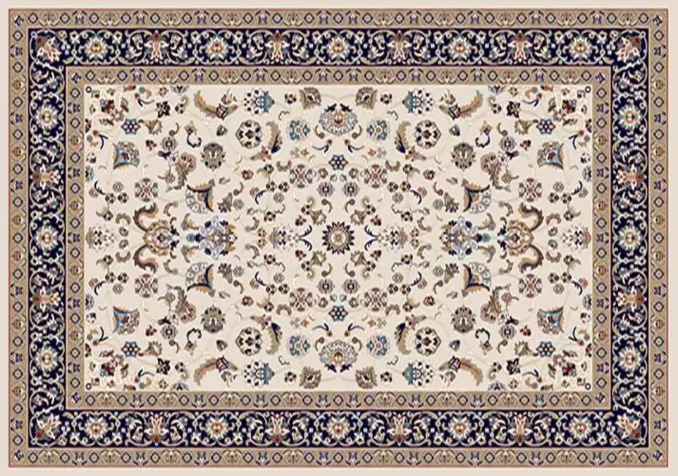 Ковер SHAHREZA d210 CREAM-NAVY 2