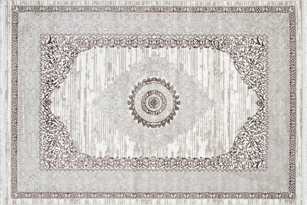 Ковер ALFANI Q012A BROWN FDY/CREAM SHRINK