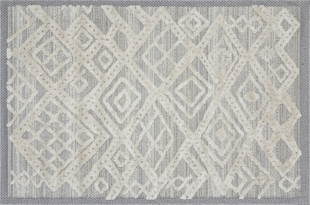 Ковер TUNIS 6609A WHITE / L.GRAY