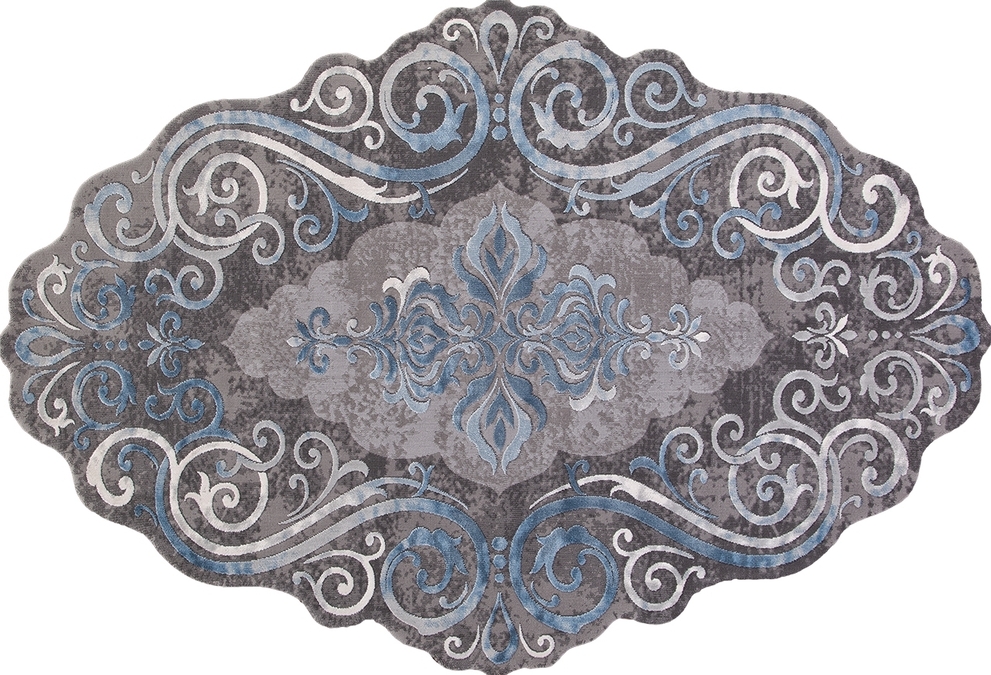 Ковер SAFIR 00858T BLUE / BLUE