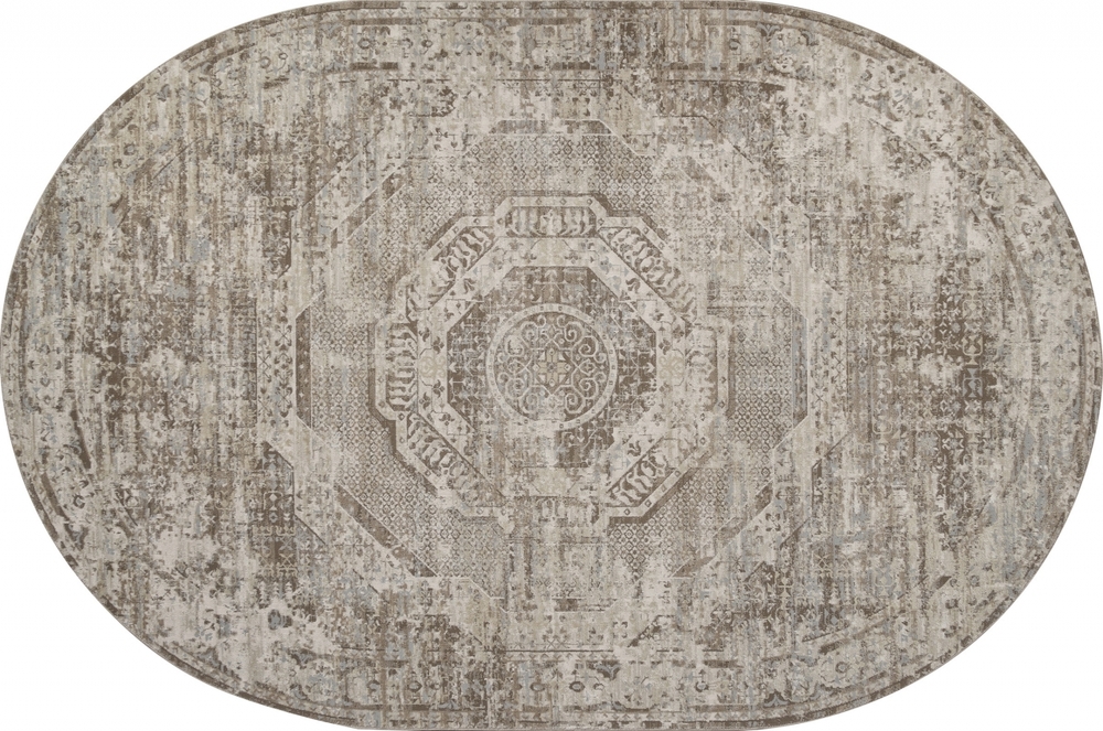 Ковер AFINA F446AD BROWN / BEIGE