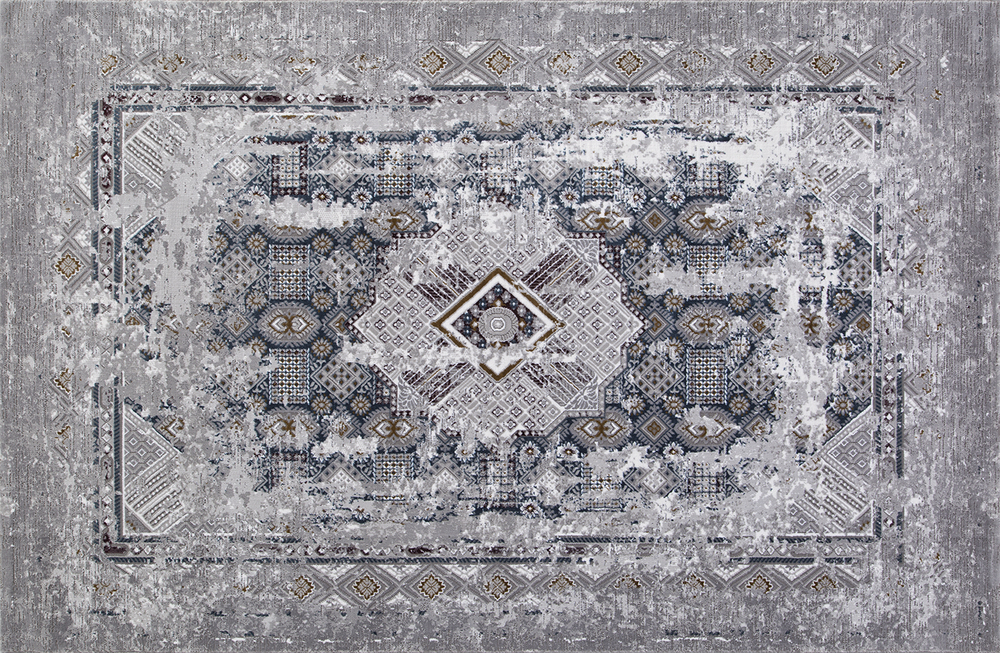 Ковер QUANTUM 03007G GREY / GREY