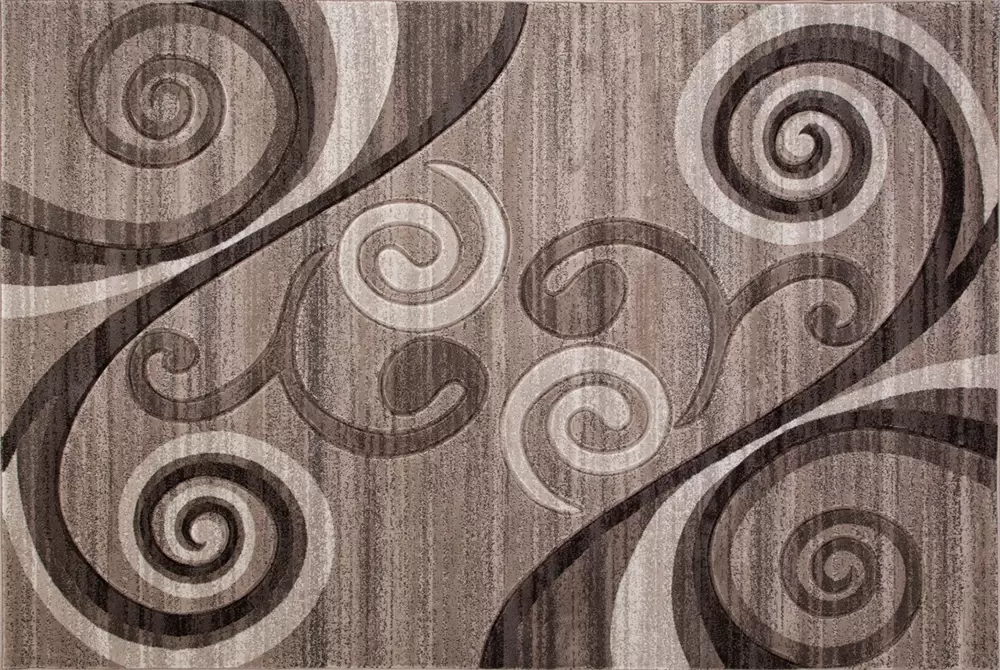 Ковер MEGA CARVING d263 LIGHT BEIGE