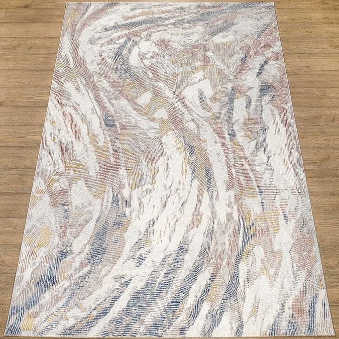 Ковер Color B962B P_BEIGE / P_D_BLUE