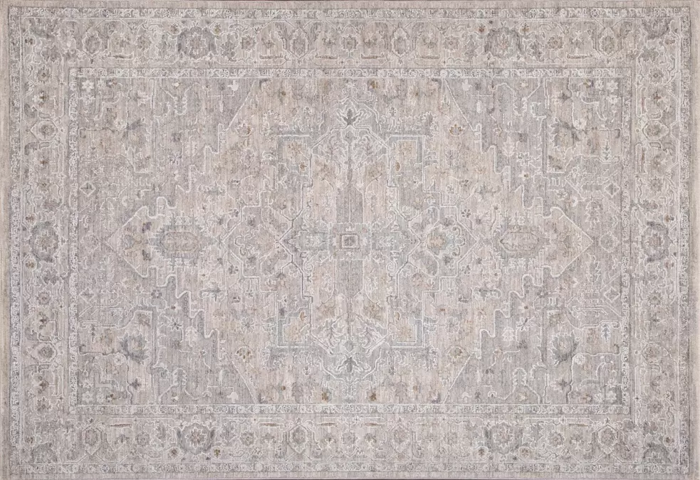 Ковер INDIRA LS673A LIGHT GRAY