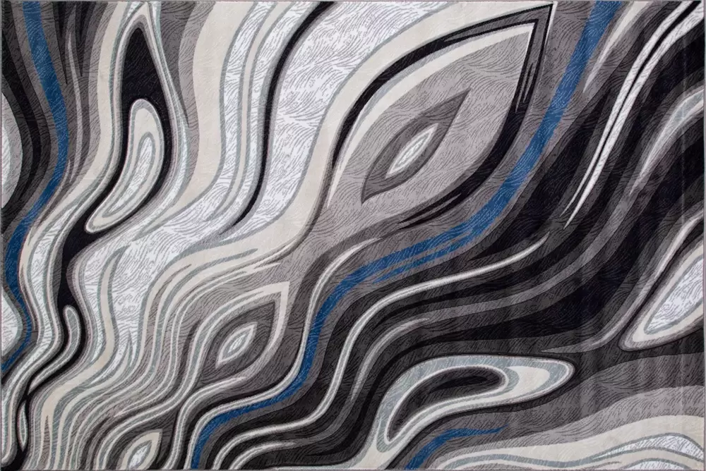 Ковер MEGA CARVING 1385 GRAY
