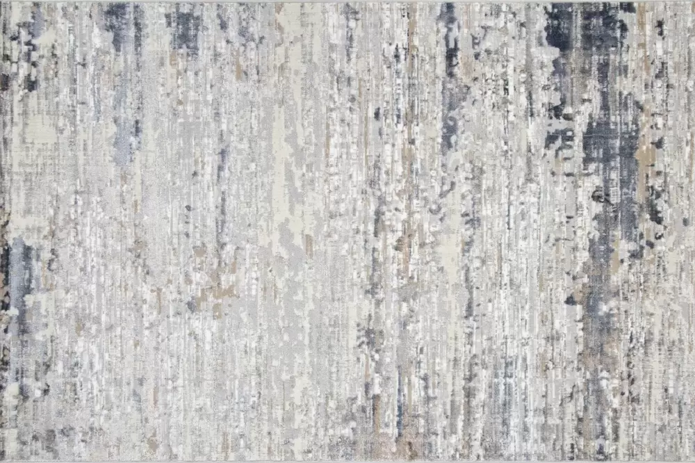 Ковер PERU D060A D.GREY SHIRINK / BLUE FDY