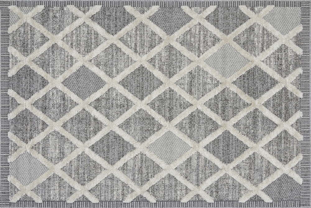 Ковер TUNIS 6605A WHITE / L.GRAY