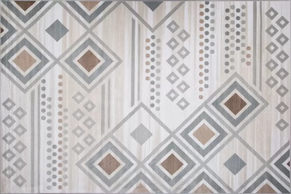 Ковер VALENCIA DELUXE D962 CREAM-BLUE