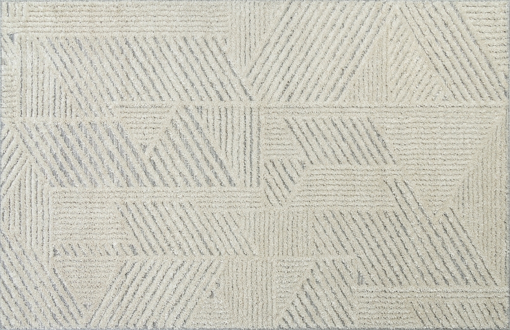 Ковер TUNIS 6801A WHITE / L.GRAY