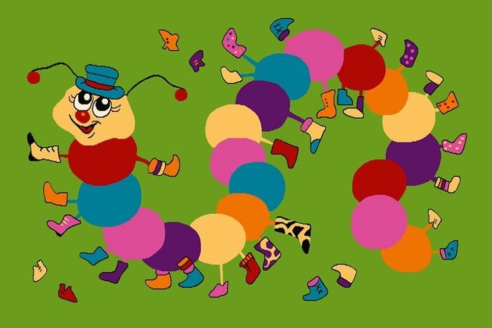 Ковер Funky Top Iwo green