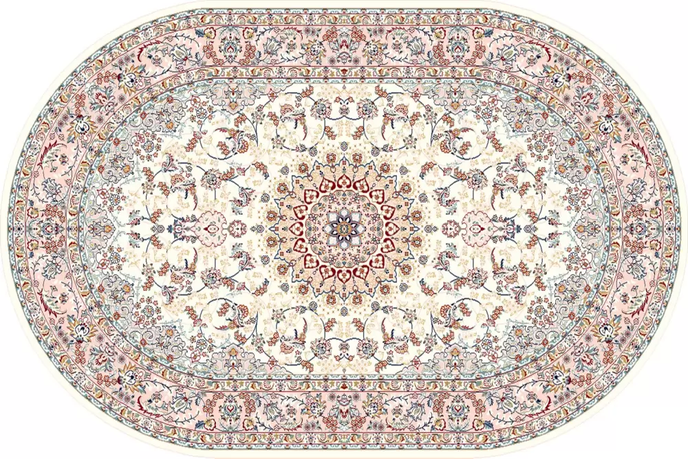 Ковер Hunnu Wool+Viscose Овал 6C1101 001