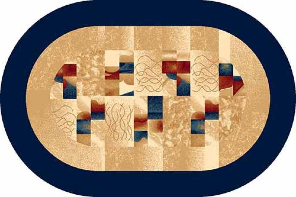 Ковер DA VINCI d143 NAVY