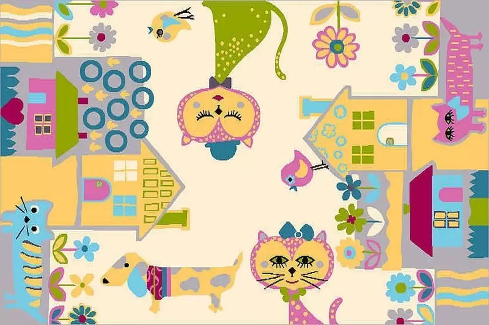 Ковер Funky Top Aki grey