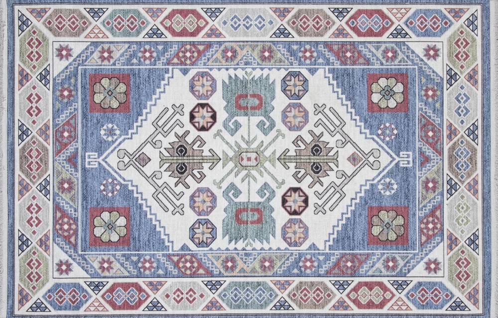 Ковер LOTUS AB150A BLUE / CREAM