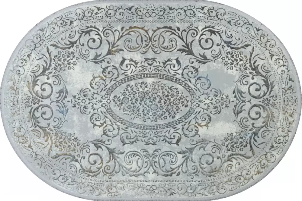 Ковер SAHARA 00766A GREY HB / L.BLUE FDY