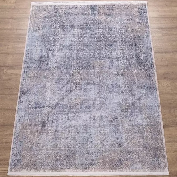 Ковер Doku B167E COKME_DGRAY / L_BLUE