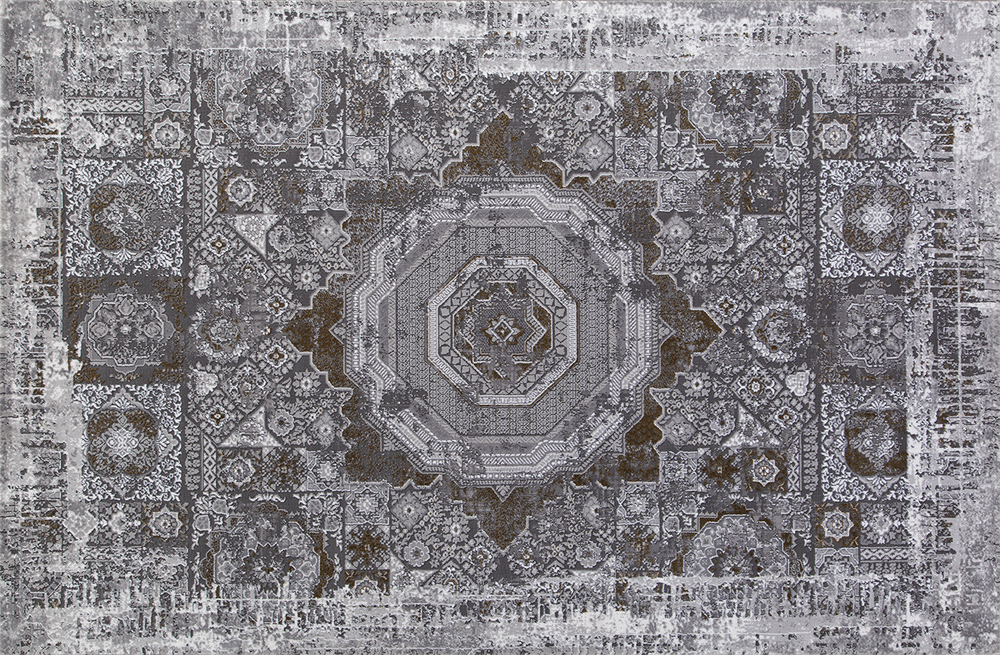 Ковер QUANTUM 03001G GREY / GREY