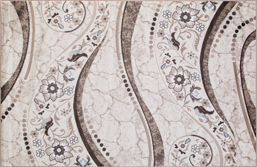 Ковер VALENCIA DELUXE d312 CREAM-BROWN