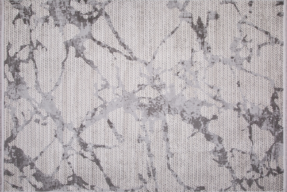 Ковер ALANYA 22565A WHITE / GREY SHR