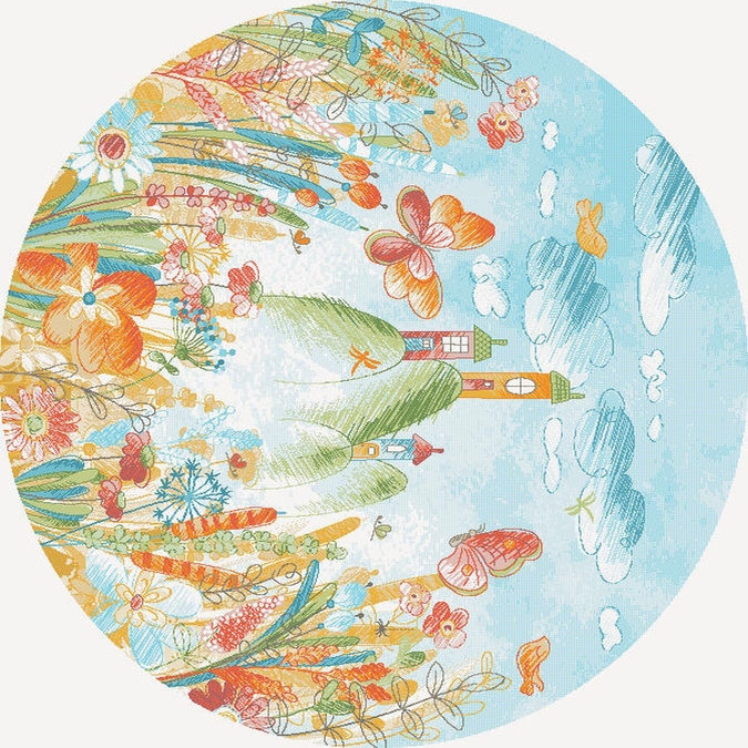 Ковер Prisma Osta Круг 473182 990