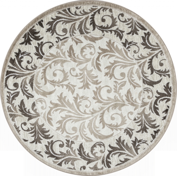 Ковер LUXE L011 CREAM-BROWN