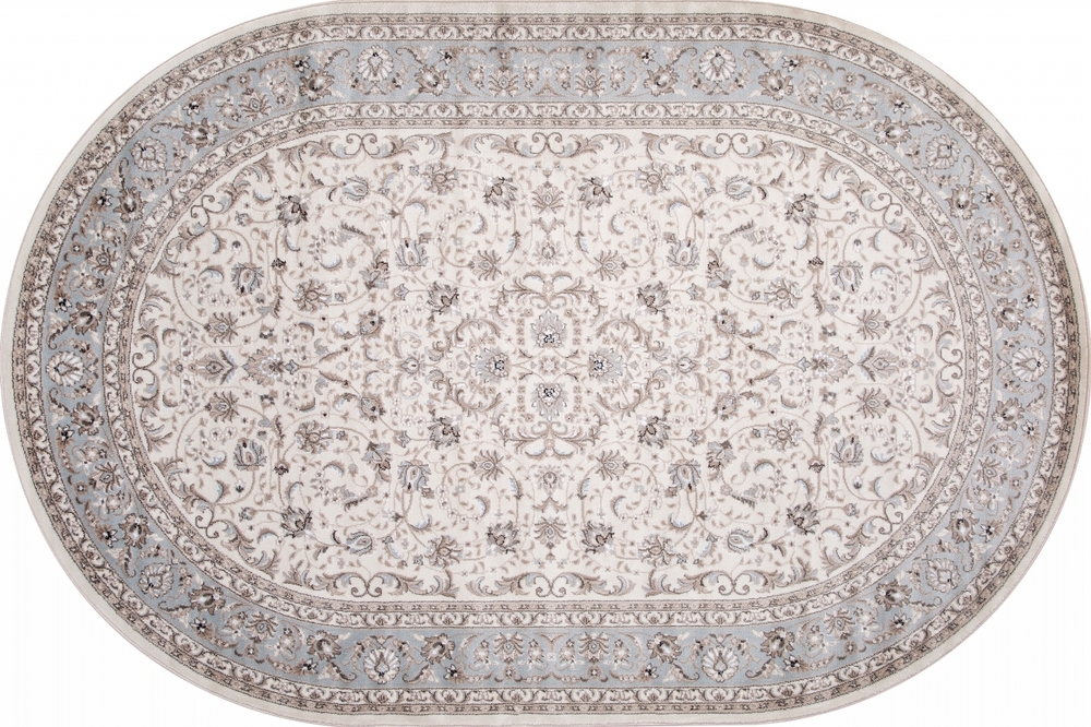 Ковер VALENCIA DELUXE F014 CREAM-L.BLUE