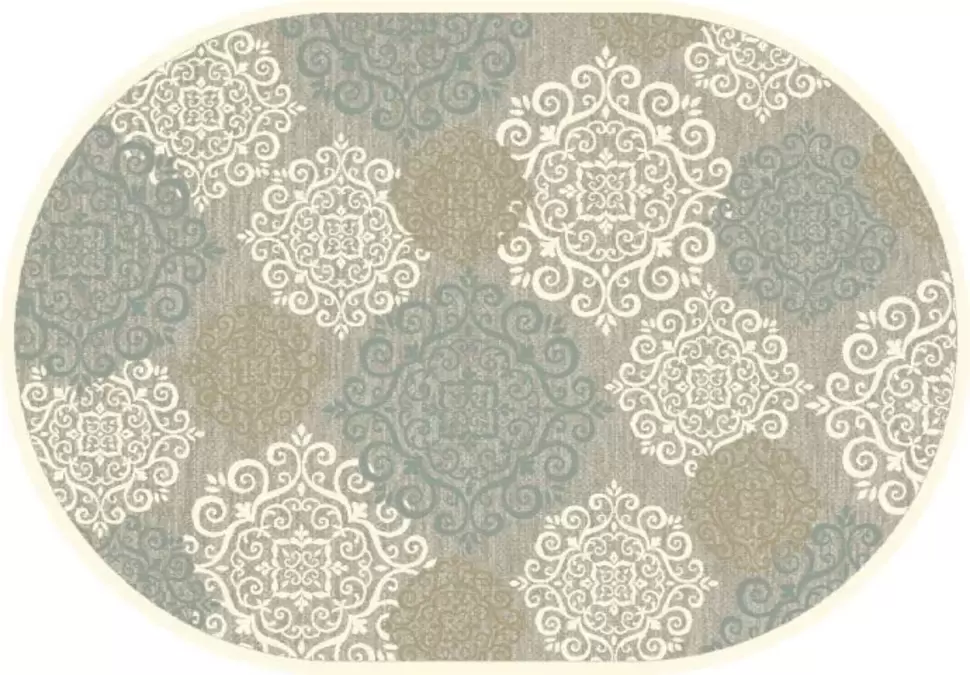 Ковер Genova Овал 38001 6555 90