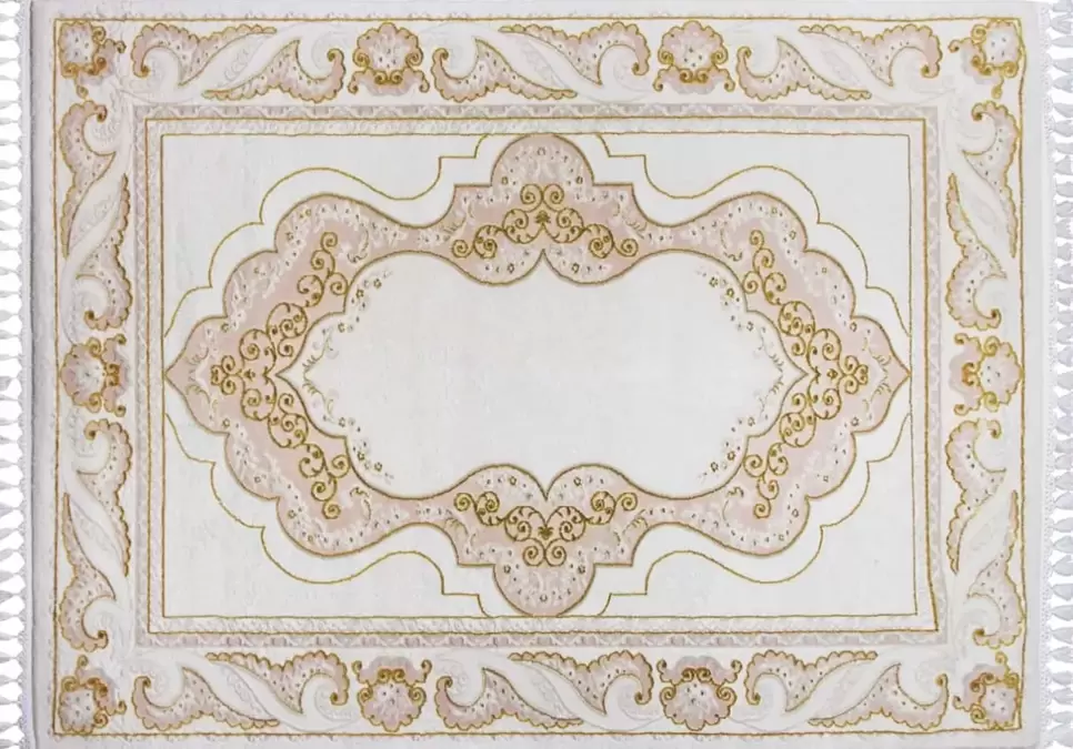 Ковер HUNKAR 08075P PINK / GOLD