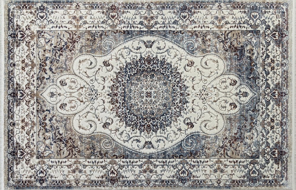 Ковер ASADU 00641D D.BLUE FDY / BEIGE FDY