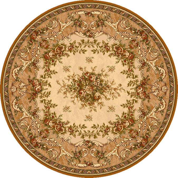 Ковер Isfahan Круг Dafne sahara