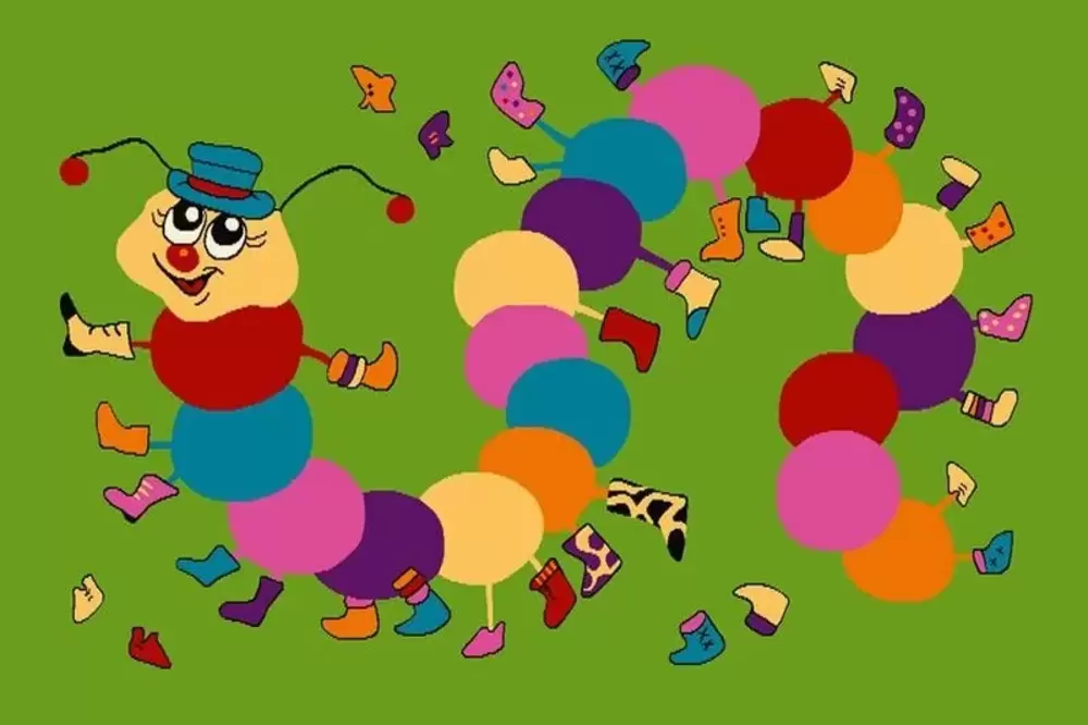 Ковер Funky Top Iwo green