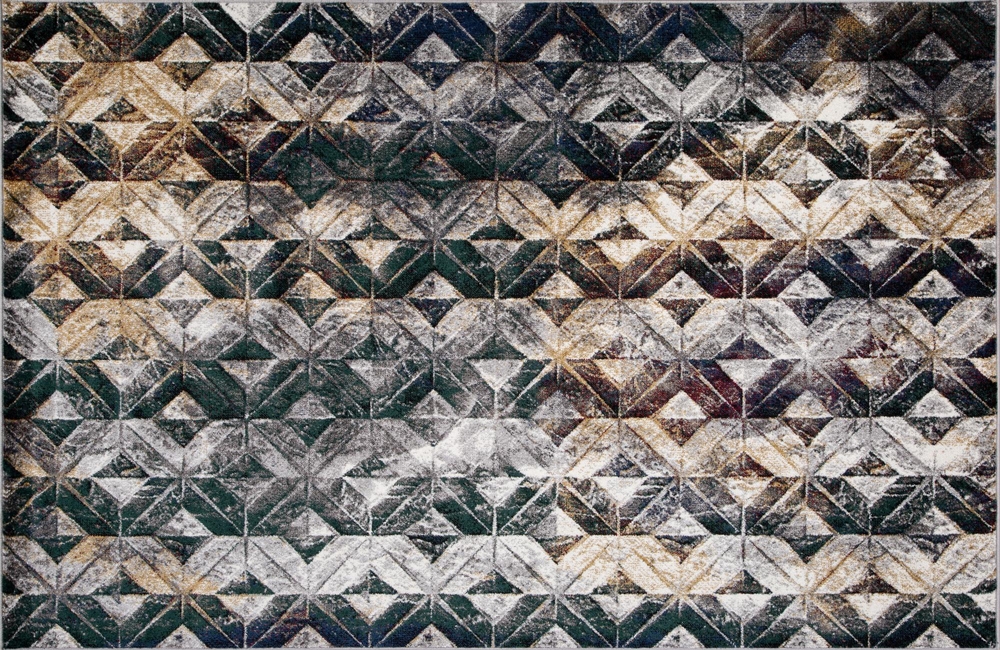 Ковер LONDON D834 gray-red