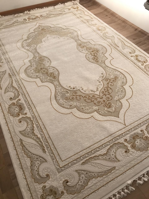 Ковер HUNKAR 8165 BEYAZ / BEYAZ