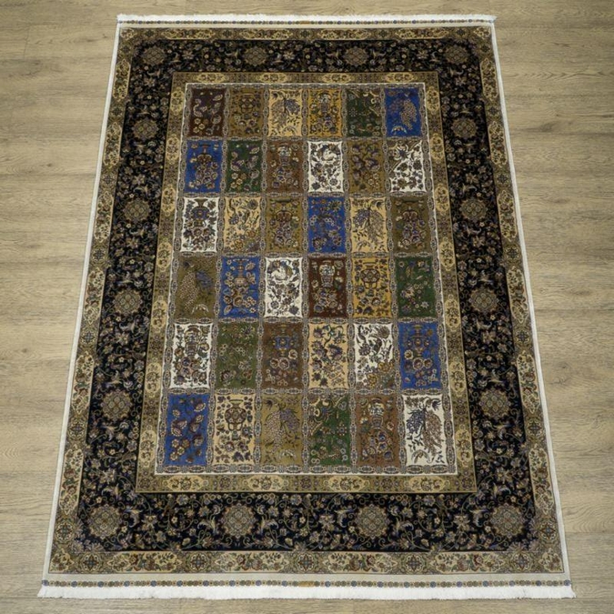 Ковер Qum 2017N CREAM / NAVY