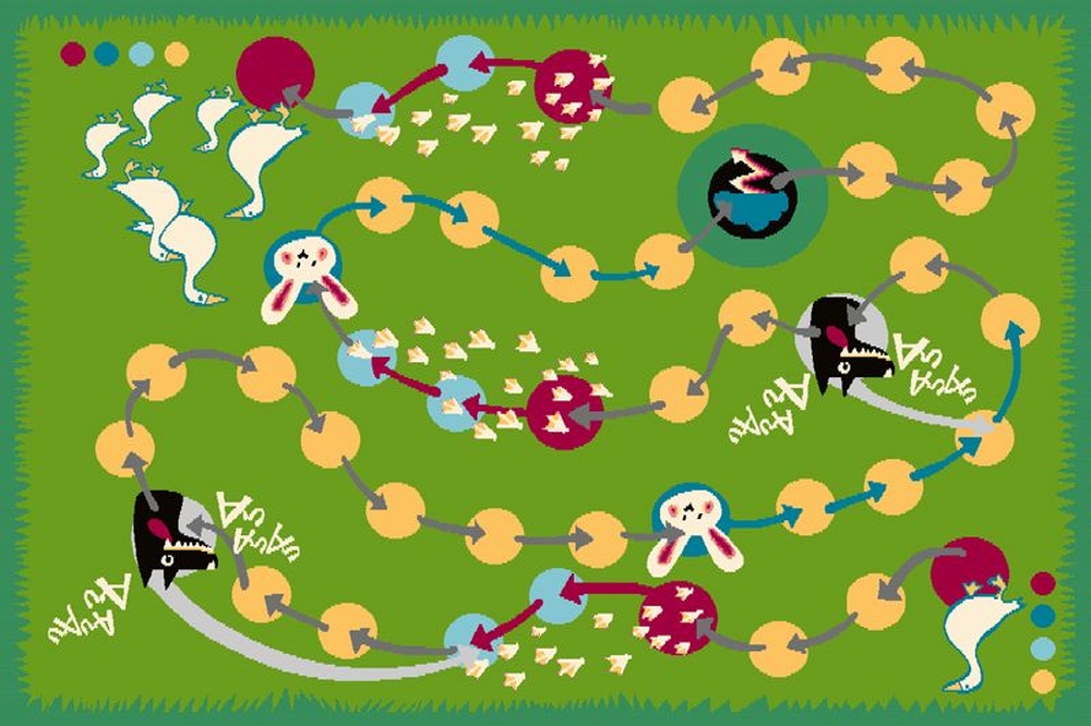 Ковер Funky Top Myk green