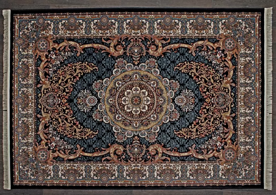 Ковер SHAHREZA D728 DARK NAVY