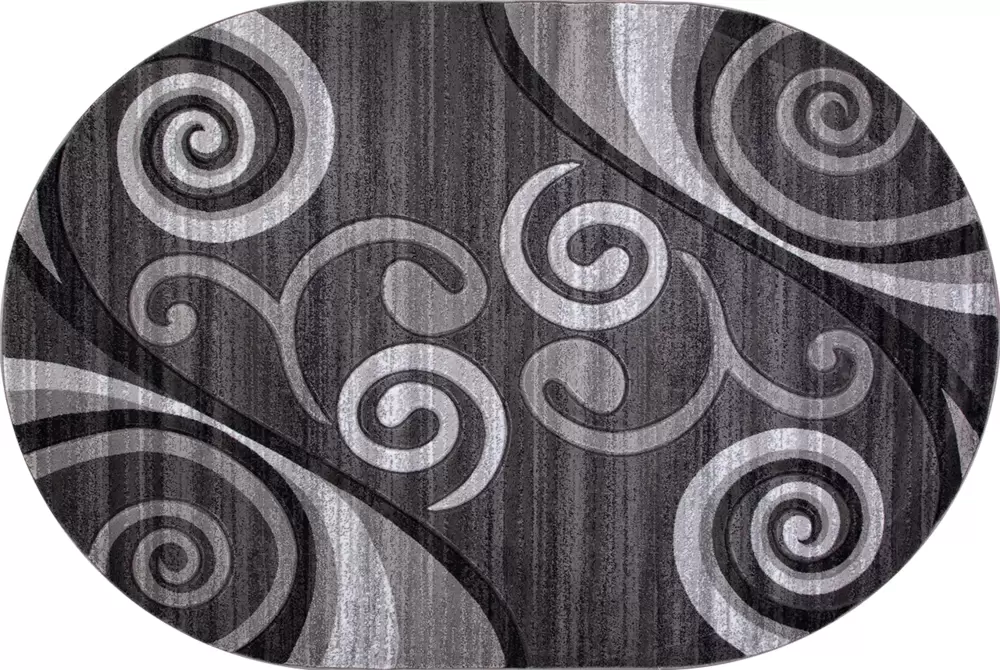 Ковер MEGA CARVING d263 GRAY