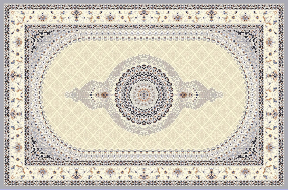 Ковер Amira 4836A L.Grey-L.Grey