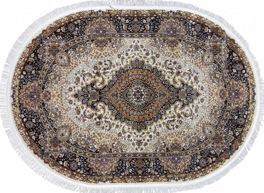 Ковер SHAHREZA d414 CREAM-NAVY