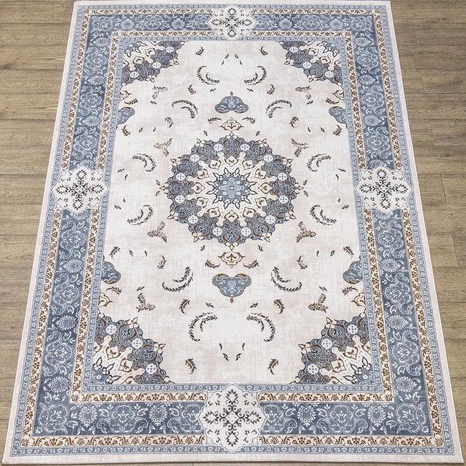 Ковер Valencia 06128A L.BLUE C / CREAM C